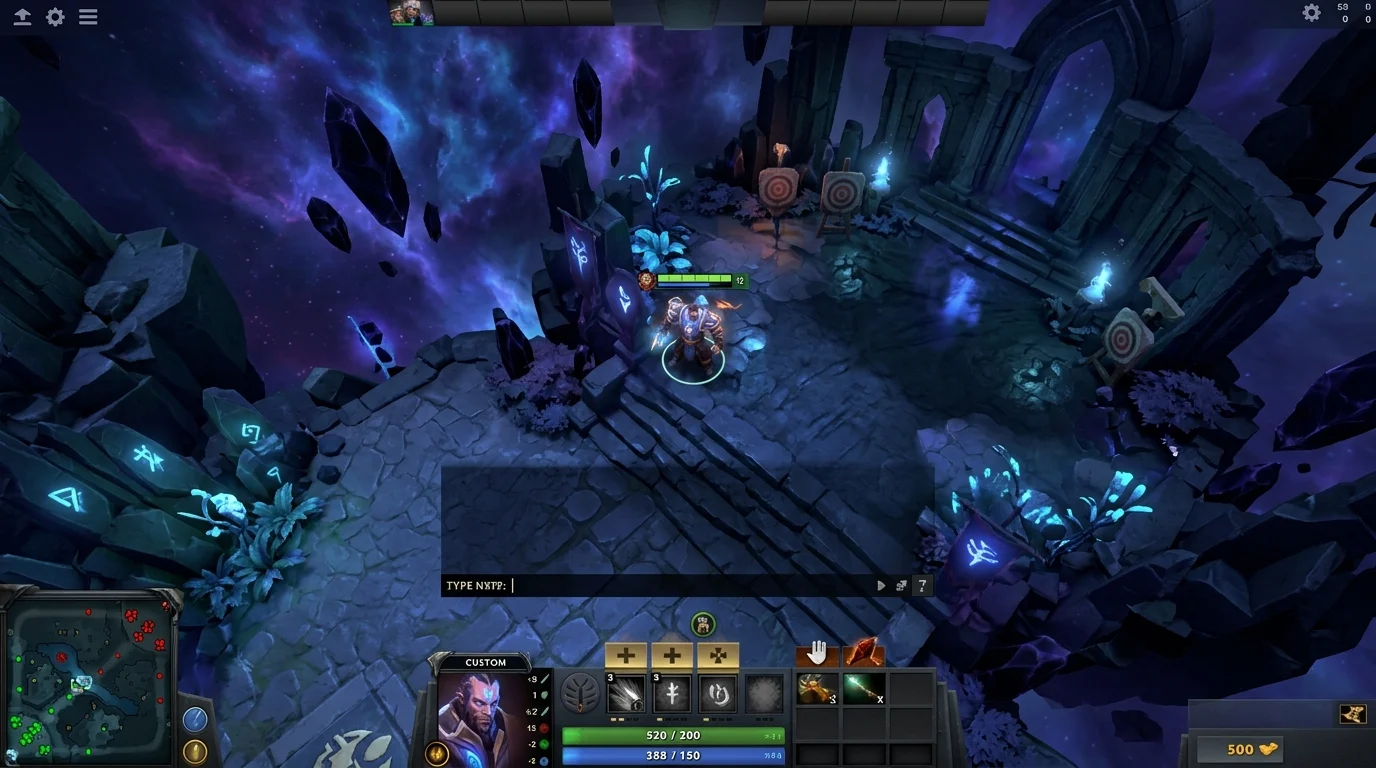 Чит команды Dota 2: золото, предметы и герои в лобби