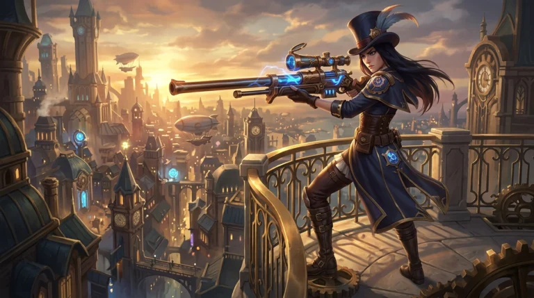 Кейтлин гайд: руны, предметы, умения и стратегия в LoL