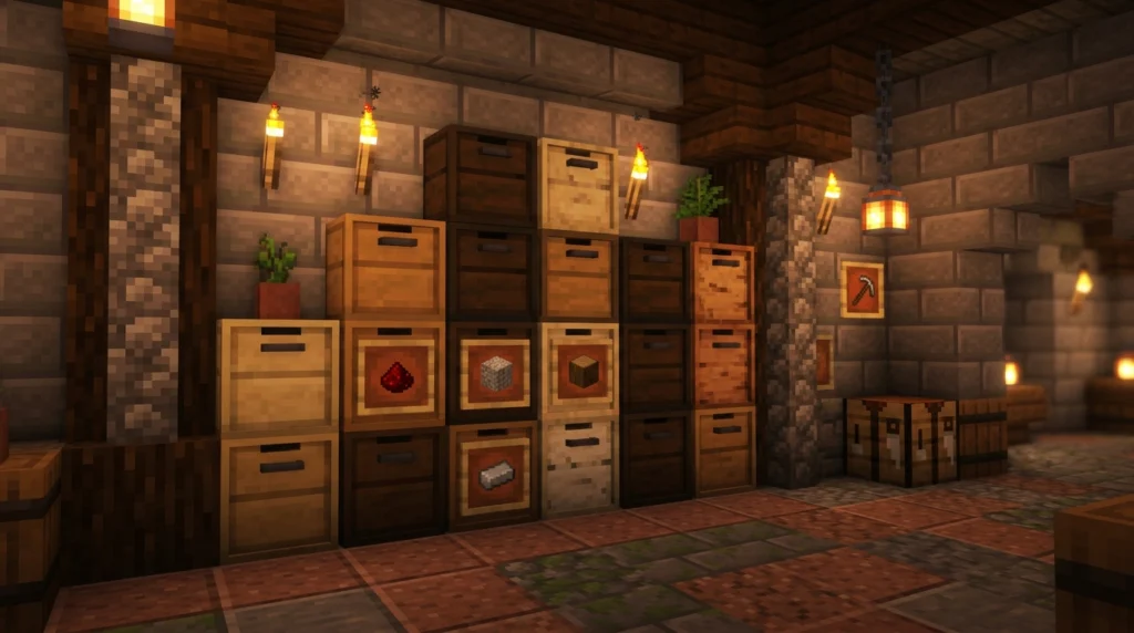 Functional Storage гайд: ящики, контроллер и автоматизация в Minecraft
